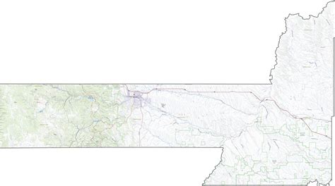 Pennington County Map, South Dakota - US County Maps