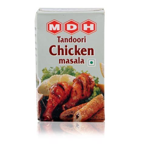 MDH Tandoori Chicken Masala Packaging Size 100 G Packaging Type Box