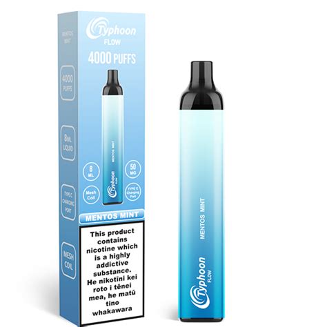 Typhoon Flow 4000 Puffs Disposable Vape Discount Vapor And Dairy