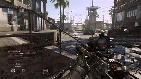 Call Of Duty Advanced Warfare Sniper Gameplay Mors W Acog Youtube