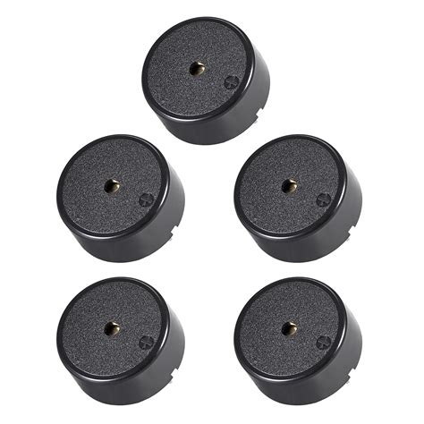 5pcs Dc 12v Active Electronic Buzzer Alarm Beeper Continuous Sound 90db Speaker 2 Terminals