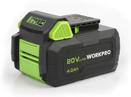 Workpro Batterie Lithium Ion V Ah Pour Outils Sans Fil Amazon