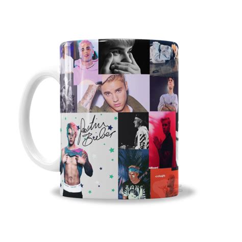 Tazas Justin Bieber Collage Con Varias Fotos Chiva Calenchu Tienda