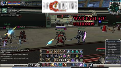 Live War Pagi Acc Chronos Take Hr Ramaikan Classic Rf Classic