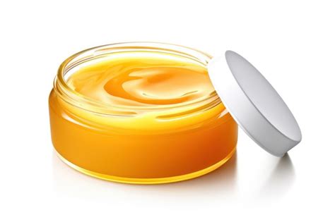 premium photo  single ointment isolated  white background