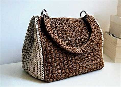 CROCHET PATTERN Crochet Bag Pattern Tote Pattern Crochet Purse - Etsy