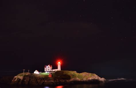 Nubble Lighthouse at Night | Shutterbug