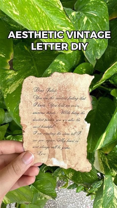handmade gifts  boyfriend creative diy vintage love letters
