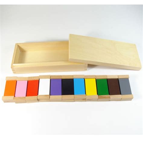 Caja De Color Número 2 Montessori Alupé