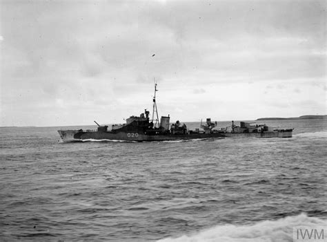 Anti Submarine Warfare During The Second World War Two New Classes Of Destroyer December 1943