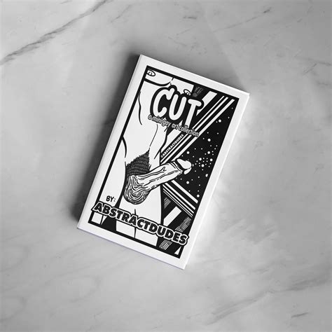 Cut Zine A Mini Gay Art Collection Single Page Zine Nude Illustration Artbook Printable Queer