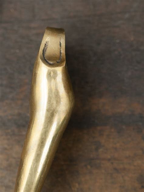 Vintage Brass Nutcracker Naked Woman Legs Brocante Ma Jolie