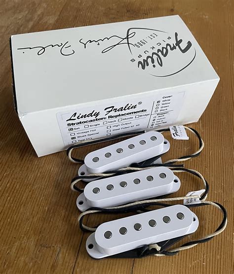 Lindy Fralin Blues Special Pickup Set For Fender Stratocaster Reverb