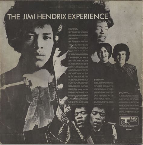 Jimi Hendrix Are You Experienced 1st G Uk Vinyl Lp —