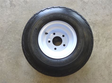 18 5X8 50 8 Deestone D268 Trailer Tire 6 Ply Rated On 5 Hole Wheel 18