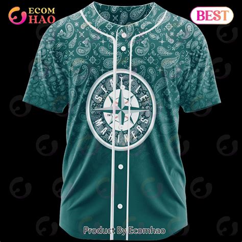 Mlb Seattle Mariners Paisley Pattern Jersey Limited Edition Ecomhao Store