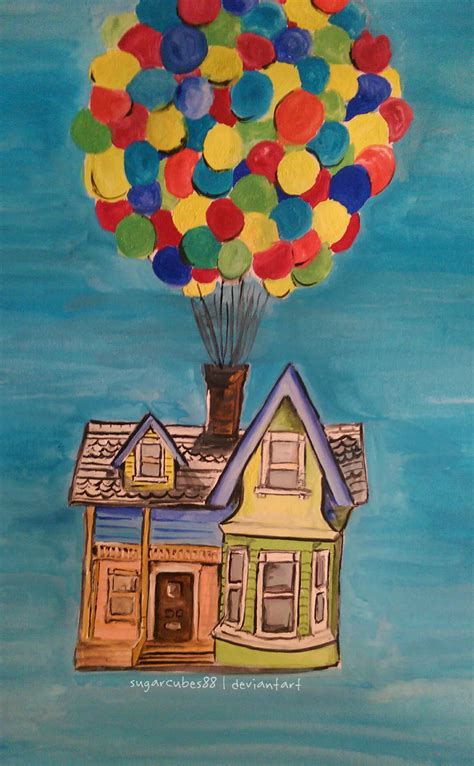 Disneypixar Up House By Sugarcubes88 On Deviantart