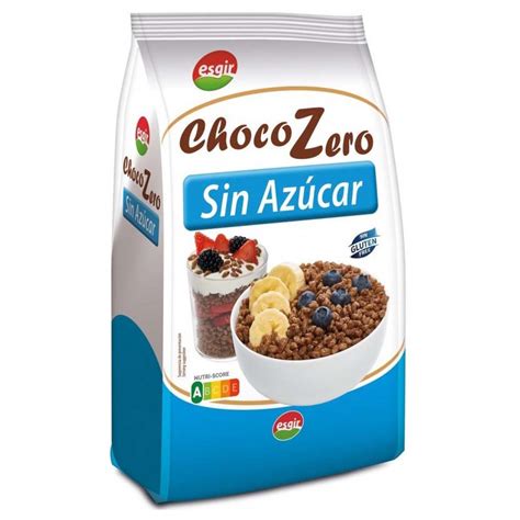 Cereales Choco Zero Sin AzÚcar Sin Gluten Y Vegano No Gluten Team