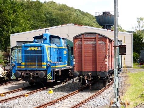 V60 West der MWB am 06.07.2014 Eisenbahnmuseum Bochum Dahlhausen ...