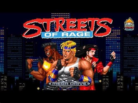 Streets Of Rage Sega Mega Drive Game Play Ate A Faze Do Navio Streets