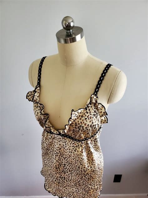 S Leopard Print Lingerie Set By Cinema Etoile Gem