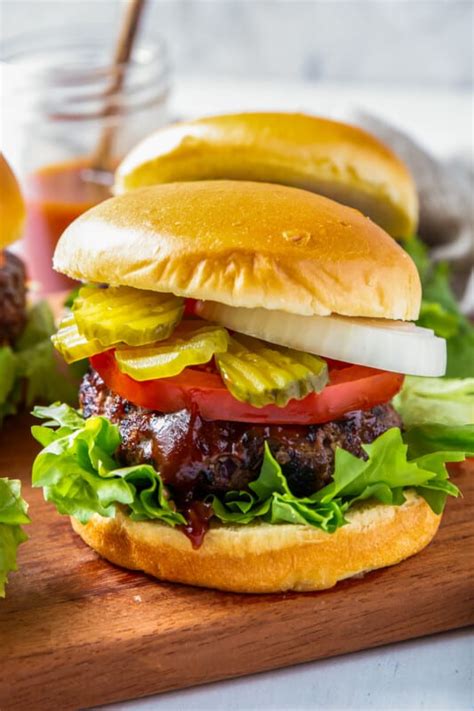 Bbq Burger Recipe The Cookie Rookie®