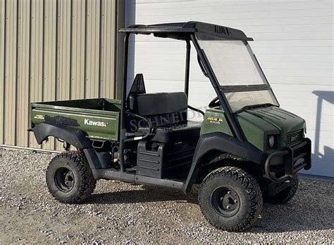 Kawasaki Mule Utv Schneider Auctioneers Llc