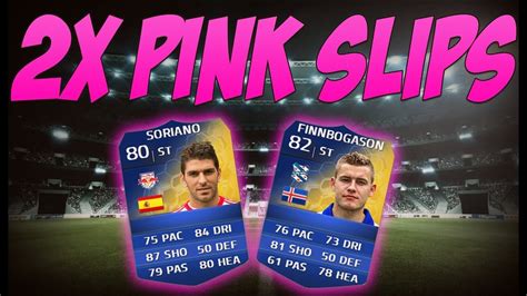 X Tots Players Pinkslips Fifa Youtube