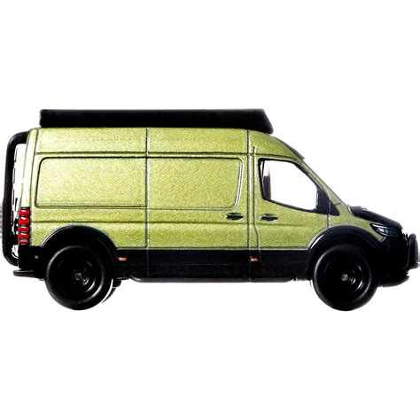 Количка Hot Wheels Deutschland Design Mercedes Benz Sprinter Зелен eMAG bg