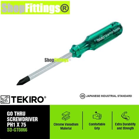 Jual Tekiro Obeng Ketok Plus Minus Ph Ph Ph Mm Pilih