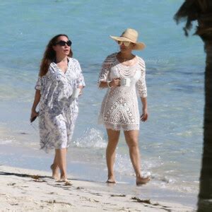 Jennifer Lopez Stuns In A Cheeky White Bikini On The Beach In The Turks And Caicos Islands