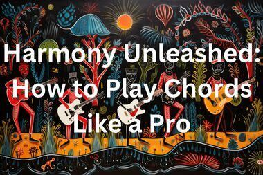 Harmony Unleashed How To Play Chords Like A Pro