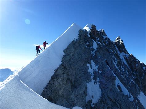 Weisshorn M Aktuelle Verh Ltnisse Vom Auf Der Route