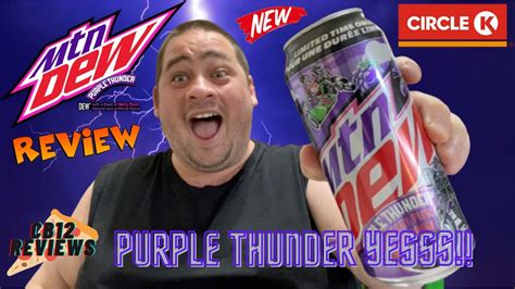 ⚡️new Mtn Dew Purple Thunder Exclusive To Circle K Drinkreview