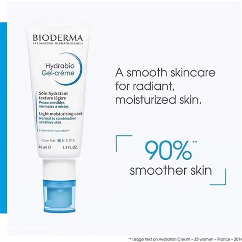 Bioderma Hydrabio Гель-крем увлажняющий для обезвоженной кожи лица, 40 ...