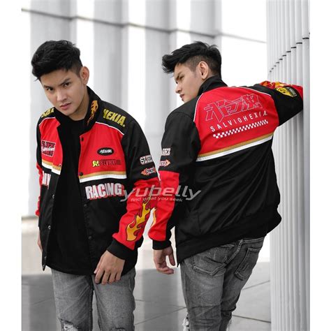 Jual Jaket Nascar Racing Vintage Salvio Hexia Original Jaket Outdoor