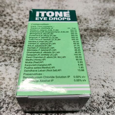 Itone Eye Drops, 10 ml at Rs 66/box in Kanpur | ID: 2851532751797