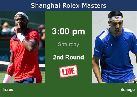 How To Watch Tiafoe Vs Sonego On Live Streaming In Shanghai On