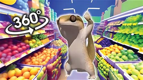 Toothless Original Dancing Meme Supermarket In 360° Video Vr 4k