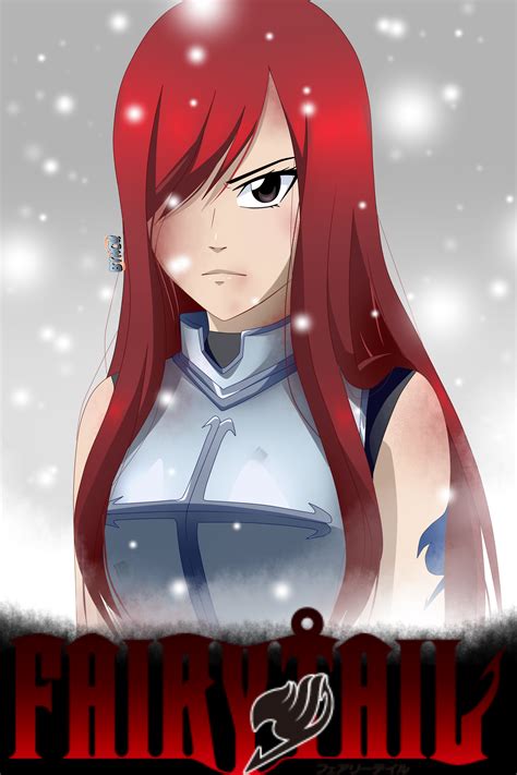 Erza Scarlet Fan Art-Fairy tail by Byncu-Uzumaki on DeviantArt