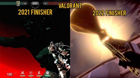 Champions 2021 Finisher Vs 2022 Finisher Valorant Champions 2022