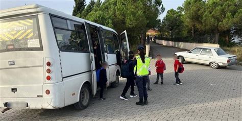 Zonguldakta Jandarmadan Rnek Uygulama Okul Servis Ara Lar Na S K