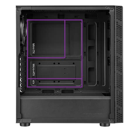 Buy The Cooler Master MasterBox MB600L V2 Black ATX MidTower Gaming