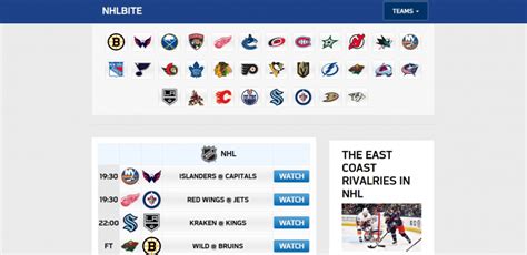 Top 14 Best Nhl Streaming Sites To Watch For Free And Without Ads