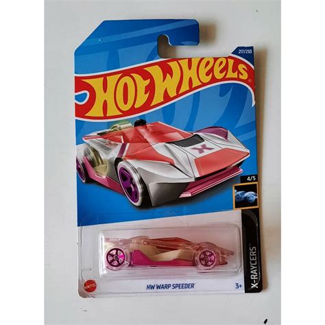 HOT WHEELS X RAYCERS HW WARP SPEEDER T HUNT Shopee Brasil