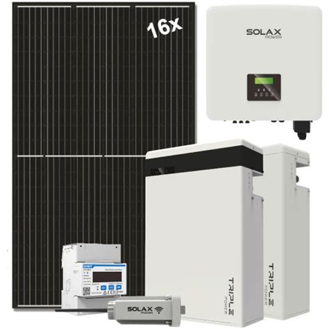 Solax Hybrid Solar Anlage 6 kW günstig Klimaworld