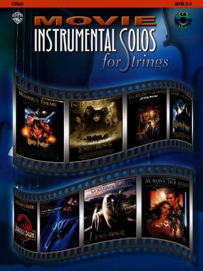 Movie Instrumental Solos For Strings Cello Book Online Audio