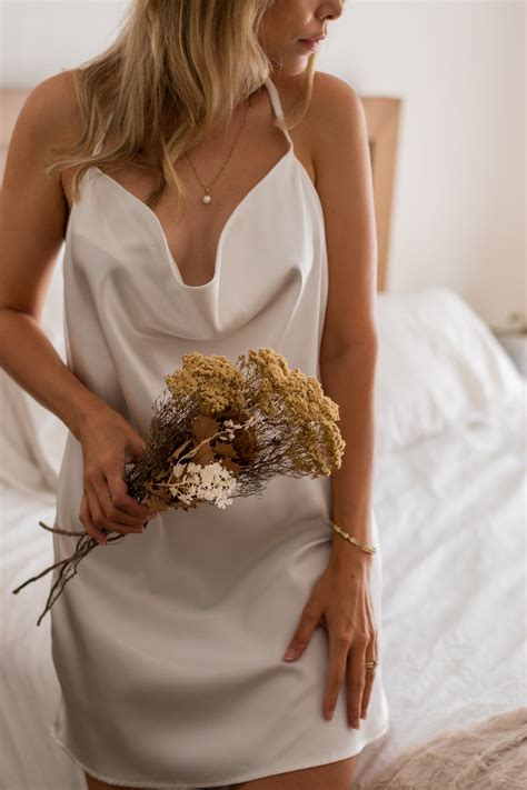 Bridal Boudoir Lingerie With Matching Veil Ivory Satin Etsy