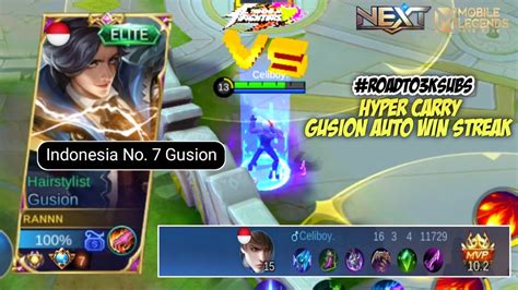 Tipstutorial Hyper Carry Gusion 2021build Tersakit Gusion 2021