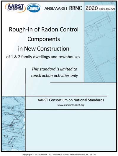 ANSI/AARST RRNC 2020 Rev10-22 - Rough-in of Radon Control Components in ...